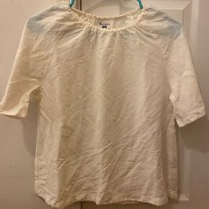 Uniqlo white blouse